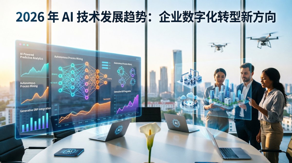 2026 年 AI 技术发展趋势：企业数字化转型新方向