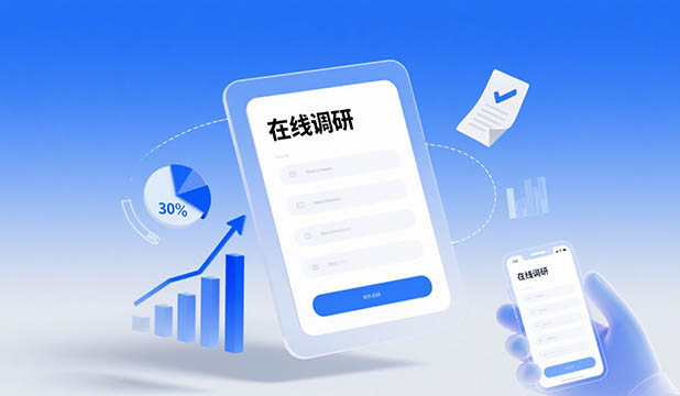 服务业网站建设方案：在线调研