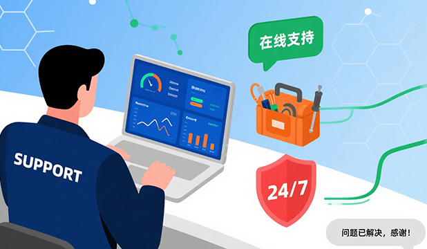 服务业网站建设方案：售后运维